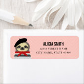 Labels voor het retouradres van de sleuf (Insitu)