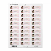 Labels voor het retouradres van de sleuf (Full Sheet)