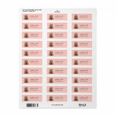 Labels voor het retouradres van de sleuf (Full Sheet)
