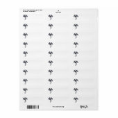 Labels voor het teruggeven van draak en zwaard (Full Sheet)