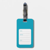 Labels voor het verplaatsen van printbagage naar d (Achterkant verticaal)