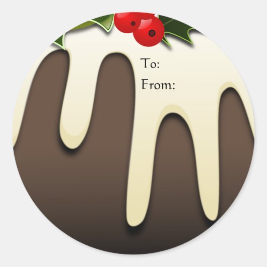 Labels voor kerstcadeautjes (Voorkant)