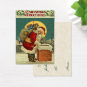 Labels voor kerstcadeautjes in de zin visitekaartje (Bureau)