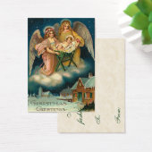 Labels voor kerstcadeautjes in de zin visitekaartje (Bureau)