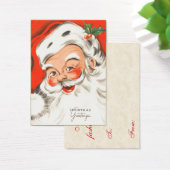 Labels voor kerstcadeautjes in de zin visitekaartje (Bureau)