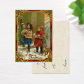 Labels voor kerstcadeautjes in de zin visitekaartjes (Bureau)