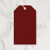 Labels voor kerstcadeautjes met kerstcadeautjes vo (Achterkant)