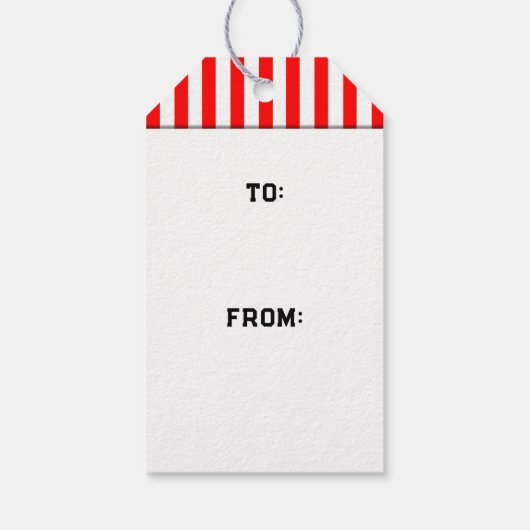 Labels voor kerstfeestdagen met lacrosse cadeaus cadeaulabel (Achterkant)