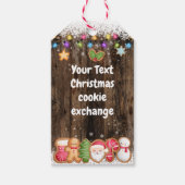 Labels voor kerstkoekjes Exchange Custom Cadeft Cadeaulabel (Voorkant)