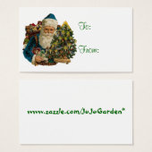  Labels voor kerstmis en kerstbomen Visitekaartjes (Voorkant /achterkant)