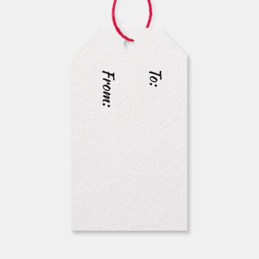 Labels voor kerstontwerper cadeaulabel (Achterkant)