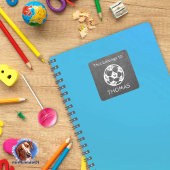 Labels voor kinderen - football board | waterdicht