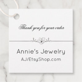 Labels voor kleine bedrijven in zwart-wit