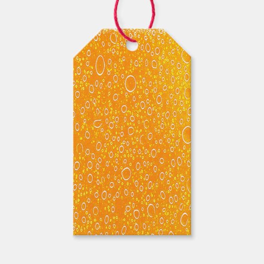 Labels voor kleurrijke biercadeautjes cadeaulabel (Voorkant)