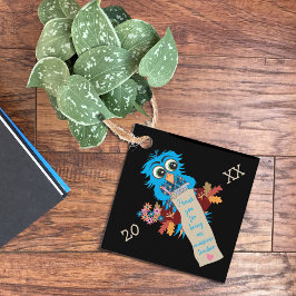 Labels voor leerkrachten met Cute Blue Owl