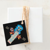 Labels voor leerkrachten met Cute Blue Owl (In situ)