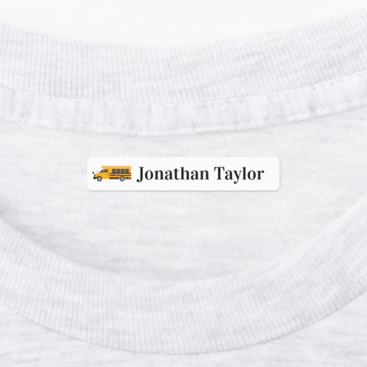 labels voor leerkrachten van studenten (Aangebracht)