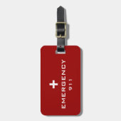 Labels voor medische noodhulp (Voorkant verticaal)