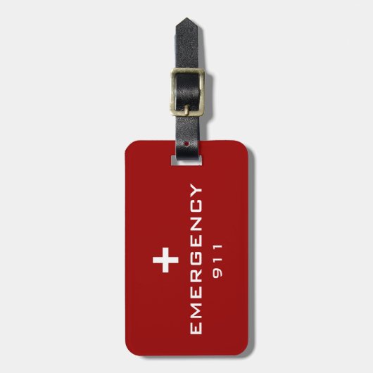 Labels voor medische noodhulp (Voorkant verticaal)