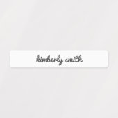 Labels voor meisjesschoolnamen (Design 1)