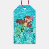 Labels voor Mermaid Life Cadeaus Cadeaulabel (Voorkant)