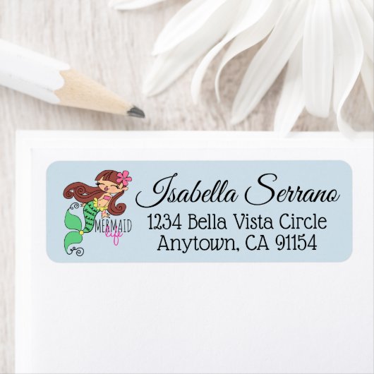 Labels voor Mermaid Life Return-adres (Insitu)