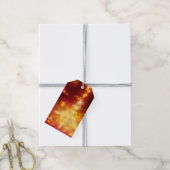 Labels voor Night Sky Flame Gift Cadeaulabel (Met Touw)