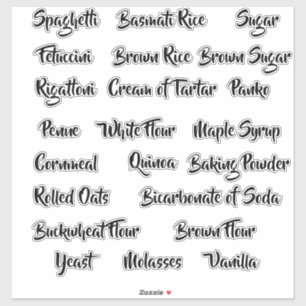 Labels voor panteropslagkoolstofhouder