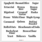 Labels voor panteropslagkoolstofhouder (Vel)