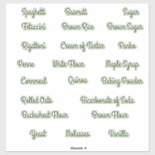 Labels voor panteropslagkoolstofhouder