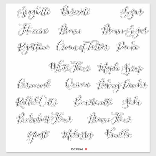 Labels voor panteropslagkoolstofhouder (Vel)