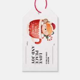 labels voor prettige kerstcadeautjes personalisere cadeaulabel