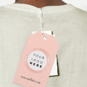 Labels voor productbeschrijving van de aangepaste  cadeaulabel