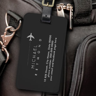 Labels voor reiskoffers met naam