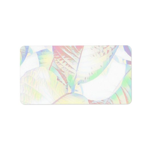 Labels voor  retouradres (Voorkant)