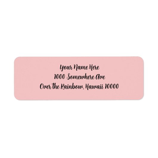 Labels voor retouradres (Voorkant)