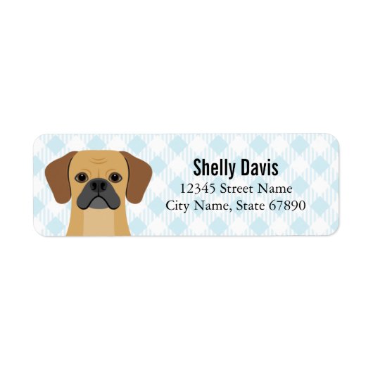 Labels voor retouradres puggle (Voorkant)