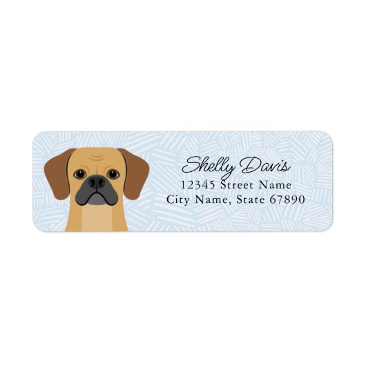 Labels voor retouradres puggle (Voorkant)