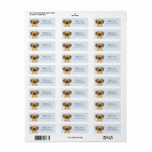 Labels voor retouradres puggle (Full Sheet)