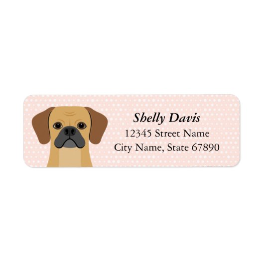 Labels voor retouradres puggle (Voorkant)