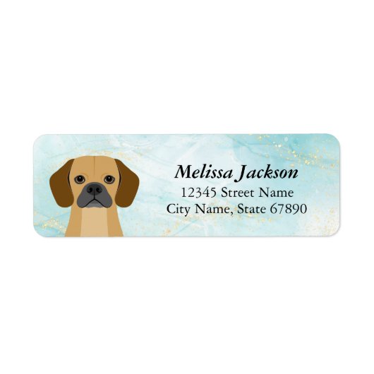 Labels voor retouradres puggle (Voorkant)