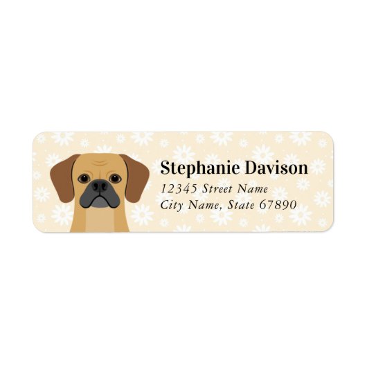 Labels voor retouradres puggle (Voorkant)
