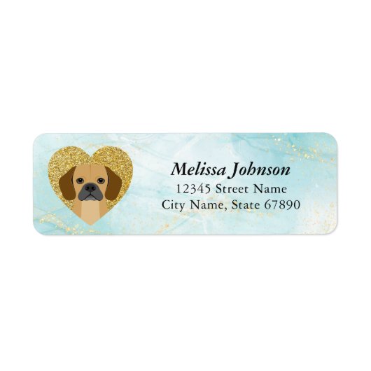 Labels voor retouradres puggle (Voorkant)