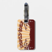 Labels voor rondreizen (Achterkant verticaal)