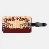 Labels voor rondreizen (Achterkant horizontaal)