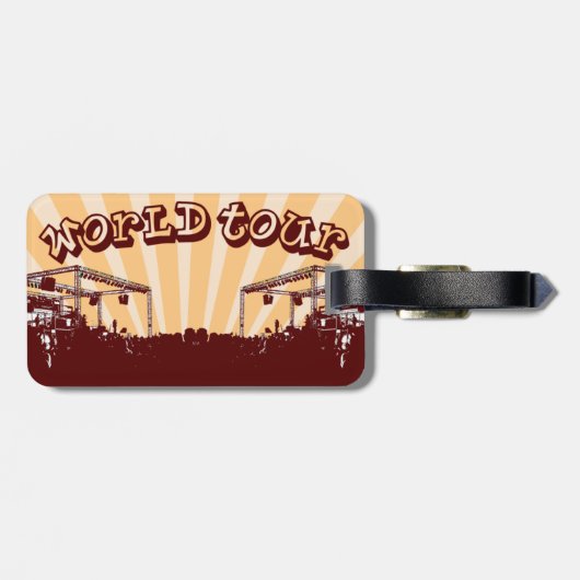 Labels voor rondreizen (Achterkant horizontaal)