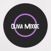 Labels voor school (Design 1)