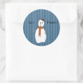 Labels voor Snowman Cadeft (Tas)