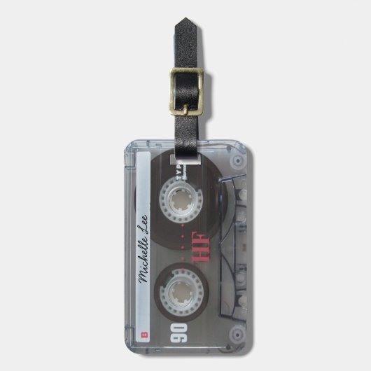 Labels voor tapeluistuur met cassettebandjes (Voorkant verticaal)