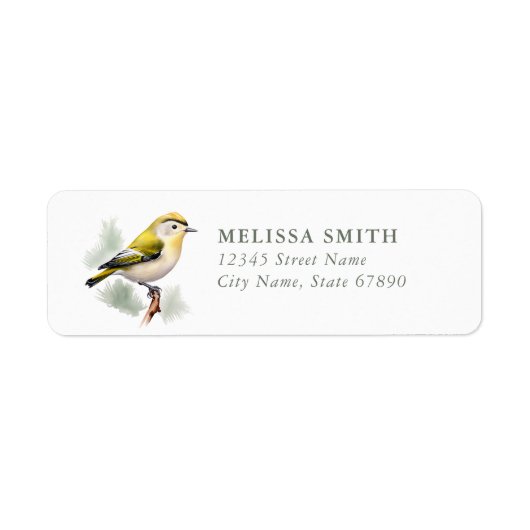 Labels voor terugzendadres vogels (Voorkant)